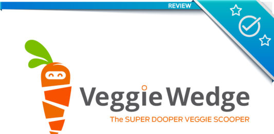 Veggie Wedge: No Mess Solution Scoops & Drops Vegetables?