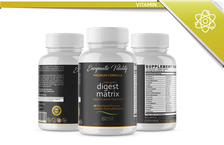 Enzymatic Vitality Digestive Enzyme Supplement