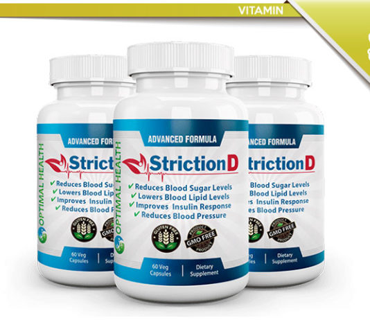 StrictionD: Advanced Formula Normalizes Blood Sugar Levels? StrictionD